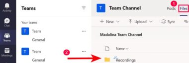 For Channel Meetings 
