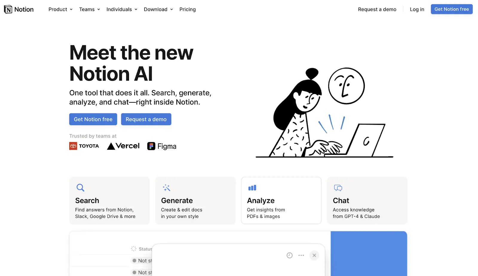  Best AI Summary Generator for Team Workspaces: Notion AI