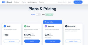Otter.ai pricing