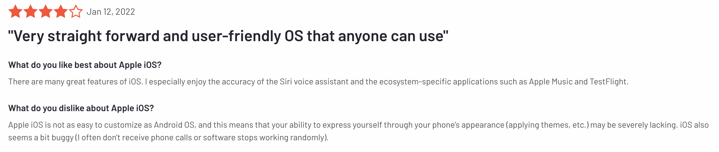 Siri review 