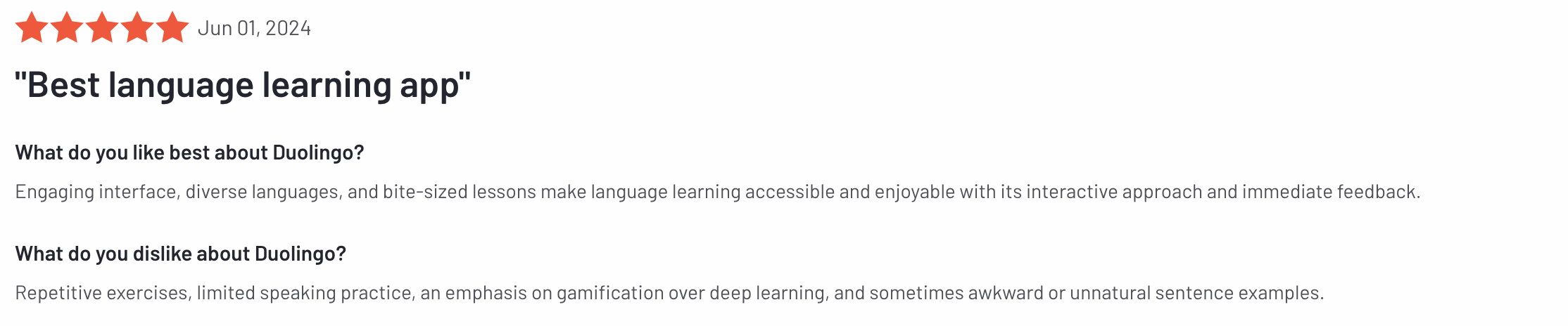Duolingo review