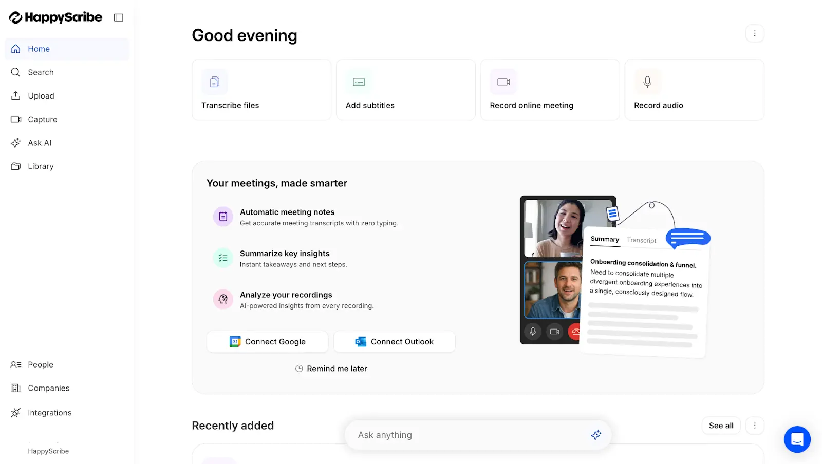 Best AI meeting assistant for multilingual, privacy-conscious European teams: HappyScribe