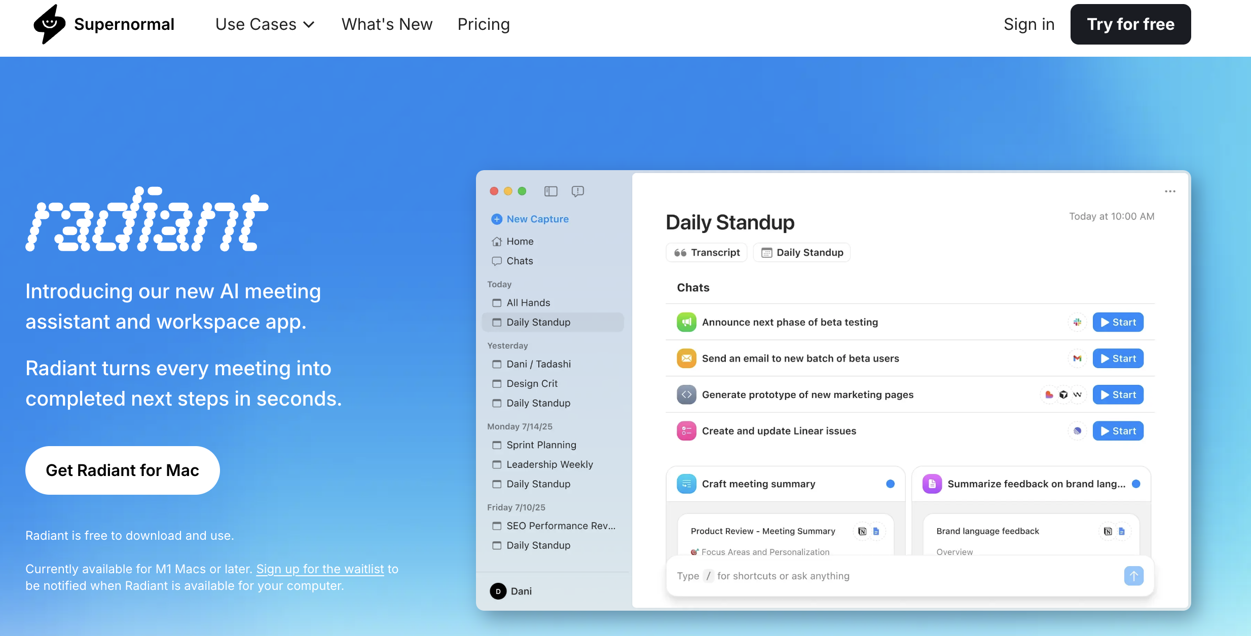 supernormal as a fellow app alternative