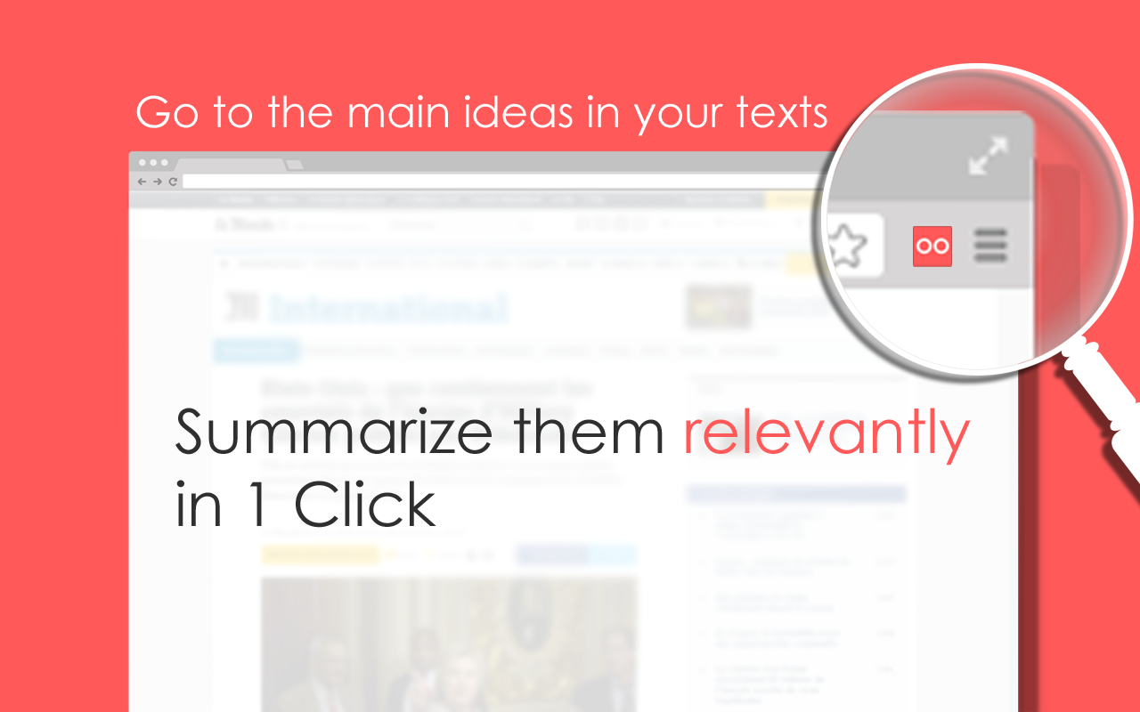 Resoomer for summary generator 