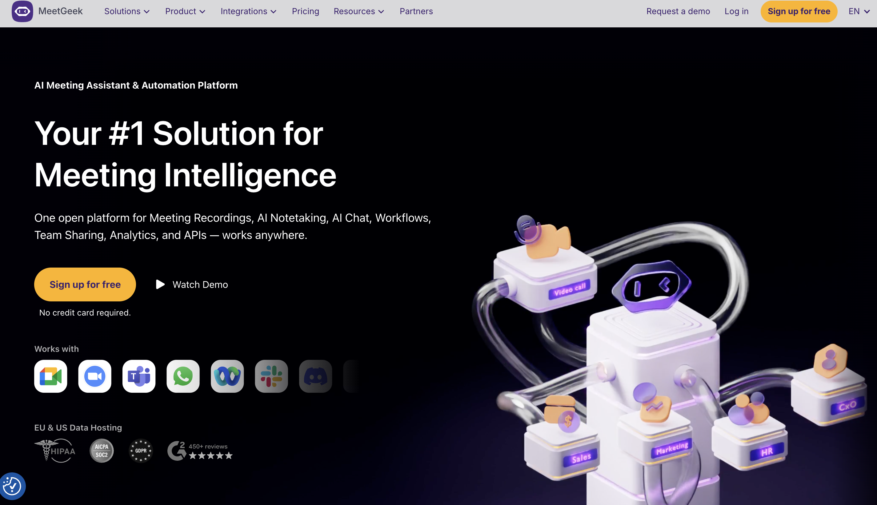 MeetkGeek - AI sales call summary 