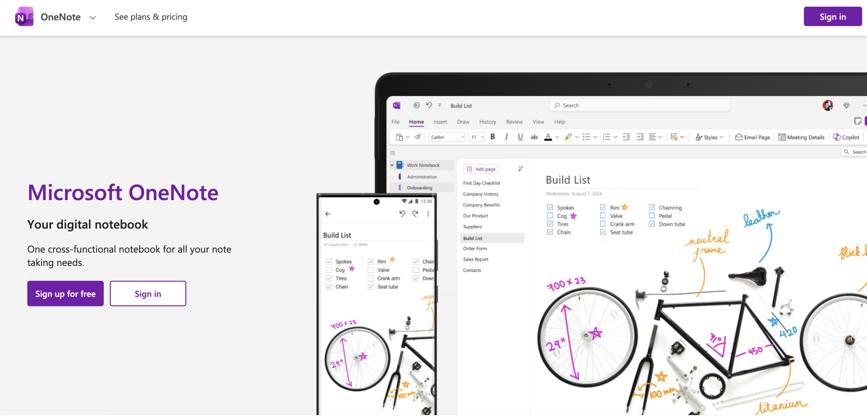 Microsoft OneNote — Best Note Taking App for iPad and Cross-Platform Sync