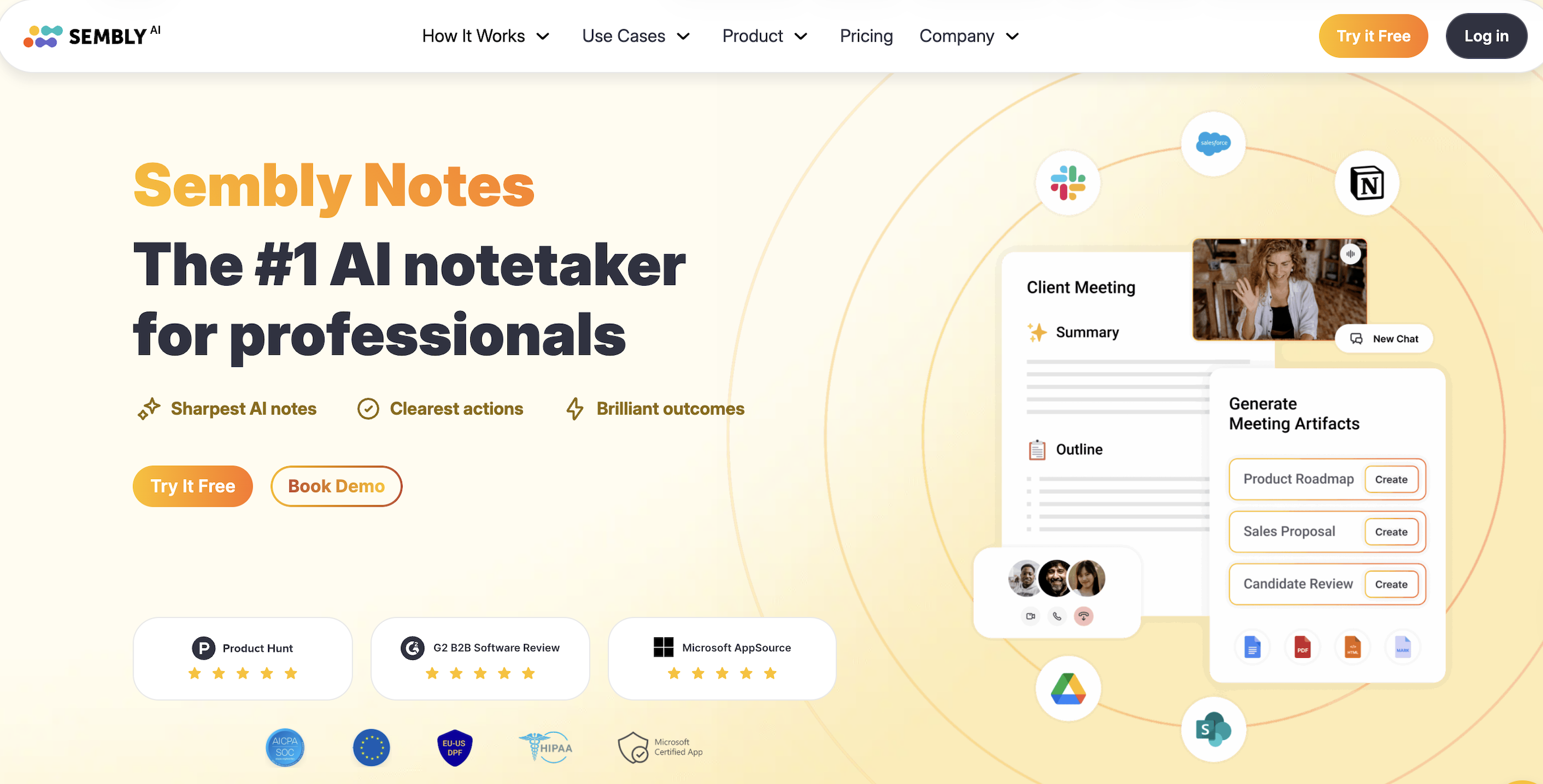 Sembly AI - AI note taker for sales