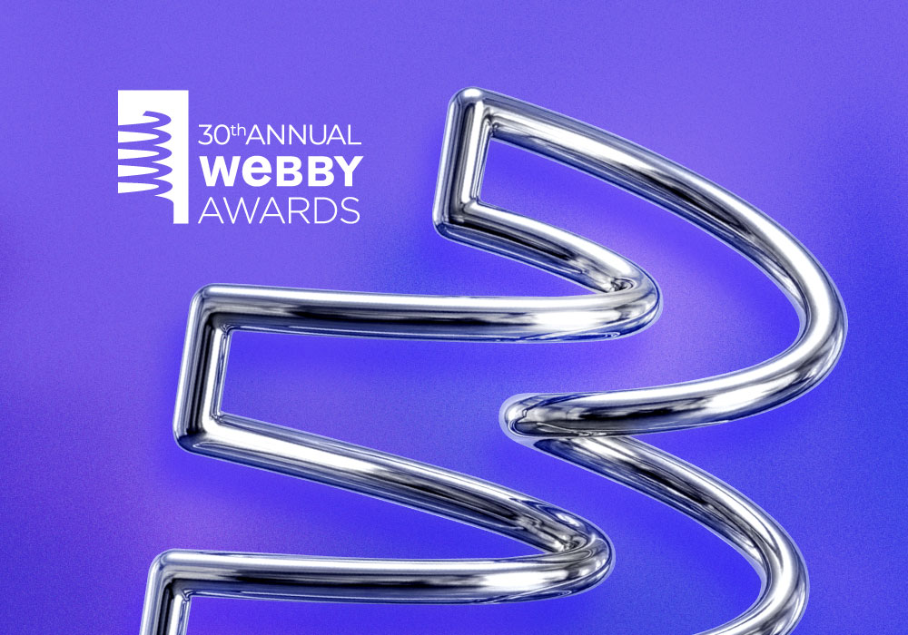 Krisp is Nominated for 3 Webby Awards — Vote for Us!