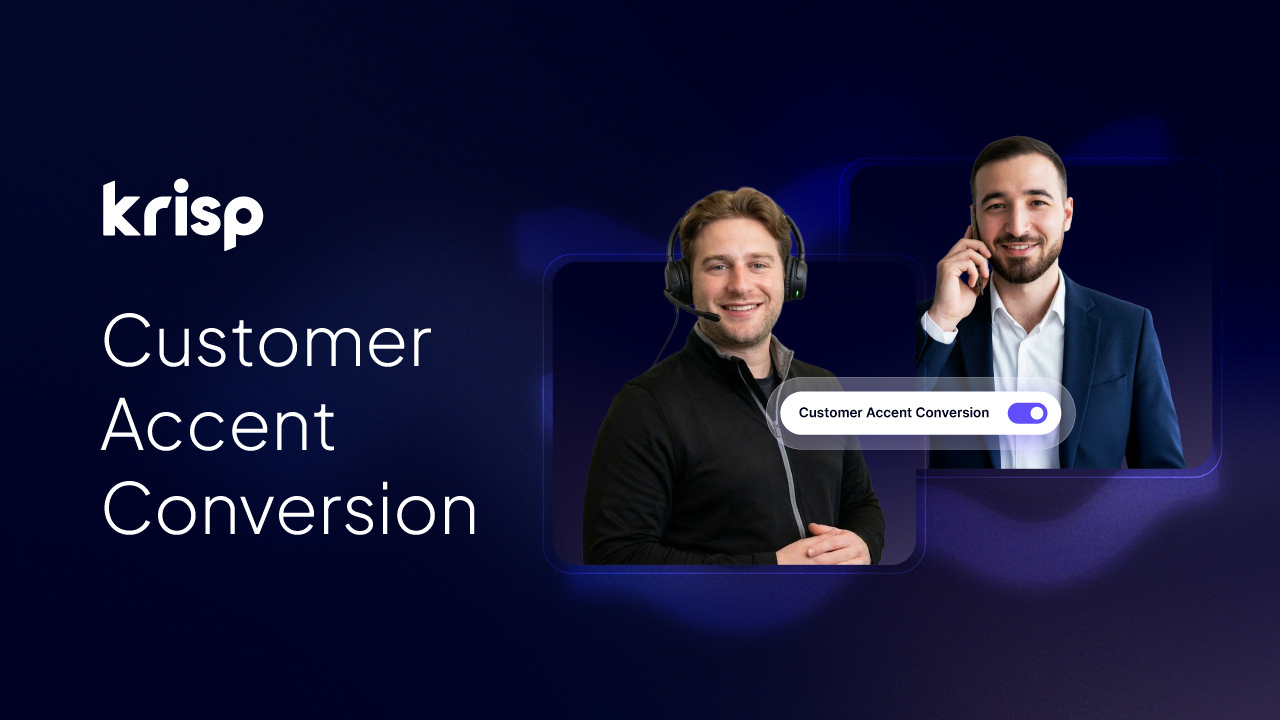 Customer Accent Conversion demo