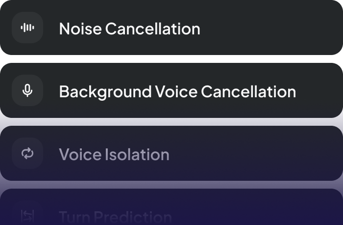 Test models live<br> in Voice AI Lab