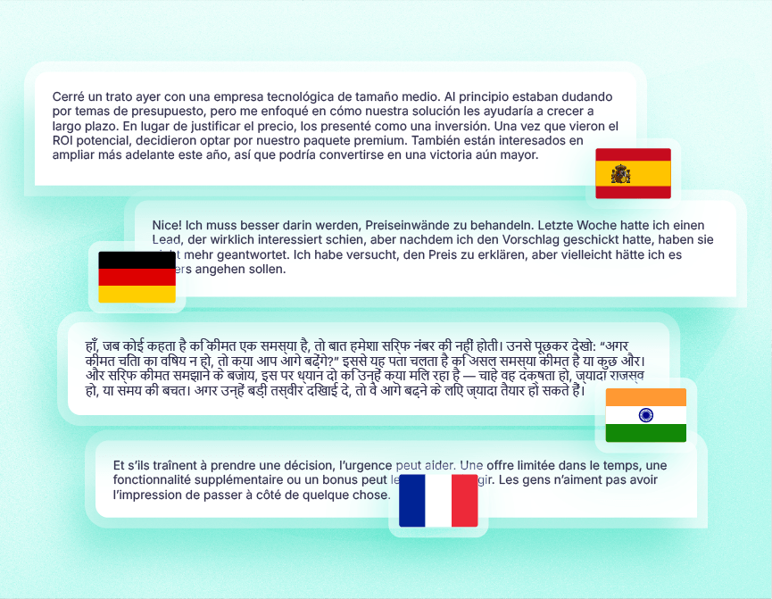 Multi-language support