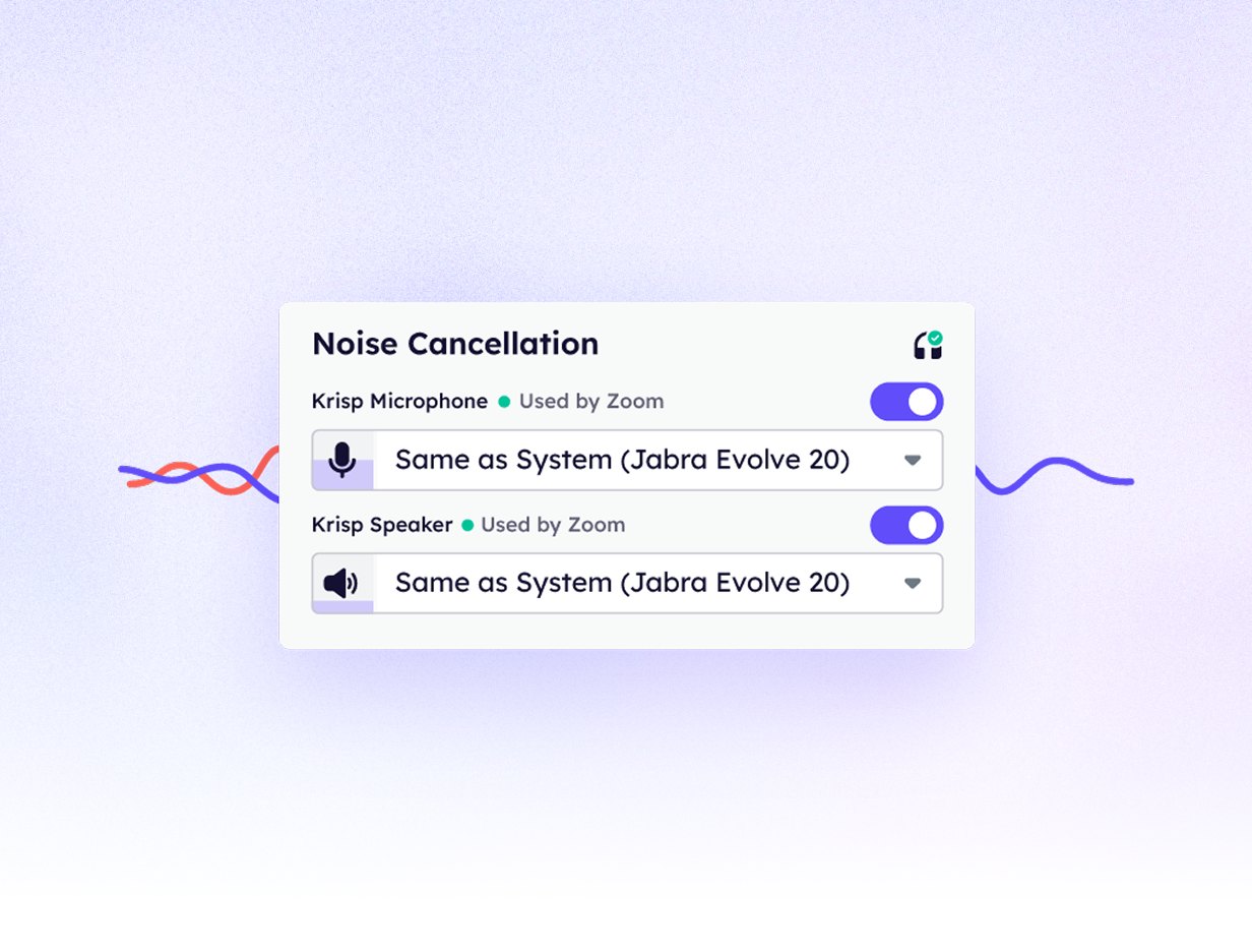 Background noise cancellation
