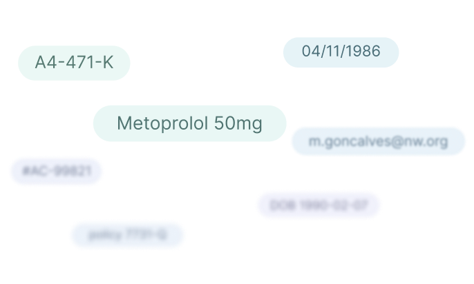 Names, Numbers, Emails…