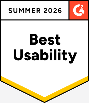 G2 Best Usability badge