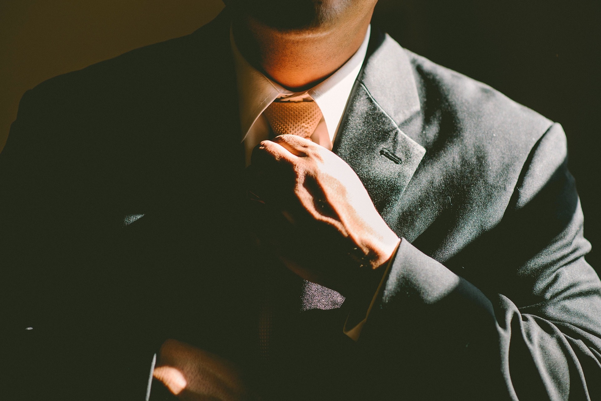 leading a conference call in a professional attire