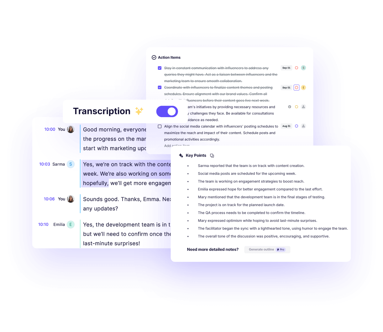 AI Meeting Transcription