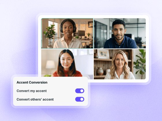 Bidirectional Accent conversion <br> to never miss a word 